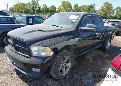2012 Ram 1500 Sport из США, поврежденный, VIN 1C6RD7MT6CS128073